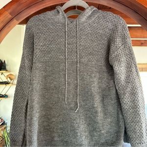 Aqua Grey blend Hoodie (Soft)